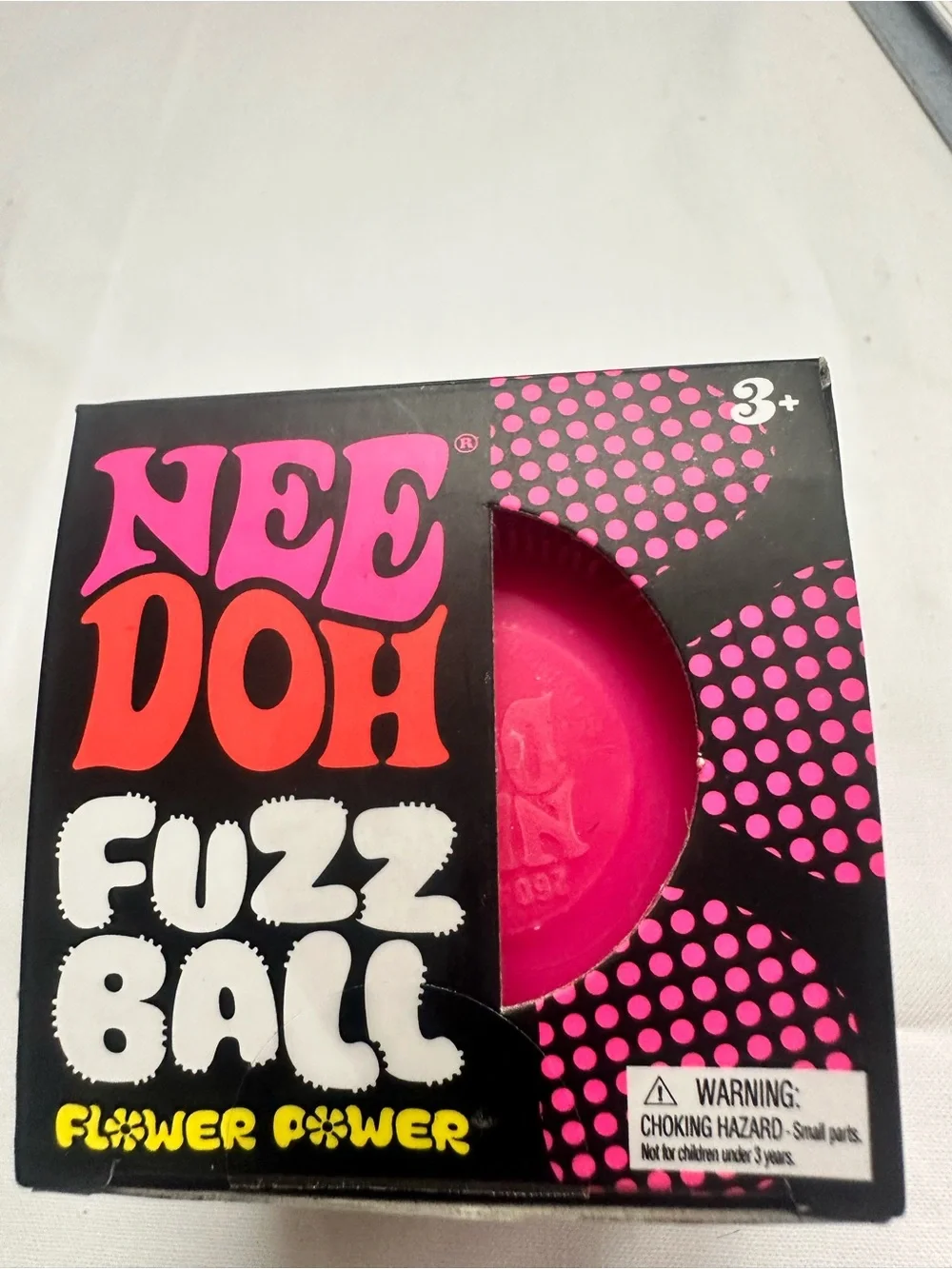 Fuzz Ball Flower Power - Pink